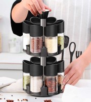 12 Pieces Double Layer Spice Rack