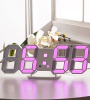 3D Large LED Digital Table Alarm Clock