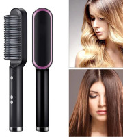 2 in 1 Professional Electric Hair Straightener and Curling Iron with Adjustable 5 Temp Settings