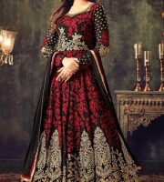 Sonal Chauhan Weightless Georgette Heavy Embroidered Designer Anarkali Suits (SM13)