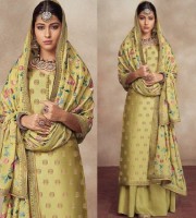 (DPG08) Sharara Suit Heavy Embroidered