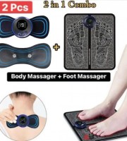 Foot Massager +Body Massager 2 pads (Combo Offer)