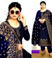 Indian Soft Georgette With Heavy Embroidery