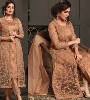 Indian Soft Georgette With Heavy Embroidery