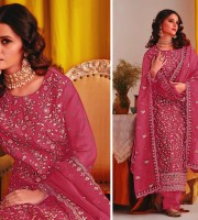 Sweet Indian Soft Georgette With Heavy Embroidery