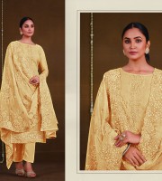 Golden 07 Indian Soft Georgette With Heavy Embroidery