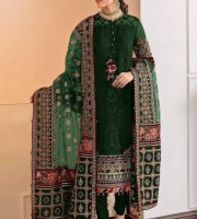 Fox Georgette Indian Salwar Suit Unstitched 4 Piece (HRB06)