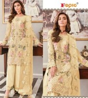 Butterfly Net Heavy Embroidered Unstiched Salwer Suits (HP18)