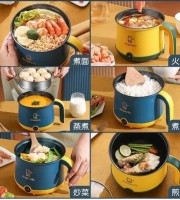 Electric Cooking Pot Multifunction Non-stick Pan Double Layer Cooker Machine