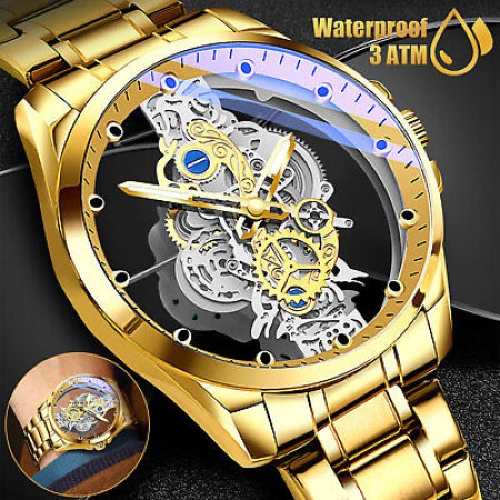 Skeleton Mechanical Wrist Watches