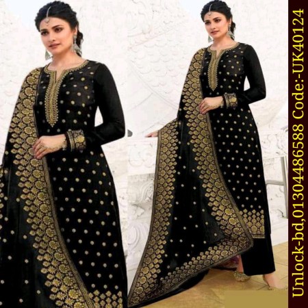 Indian Soft Georgette With Heavy Embroidery