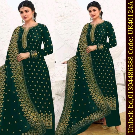 Indian Soft Georgette With Heavy Embroidery