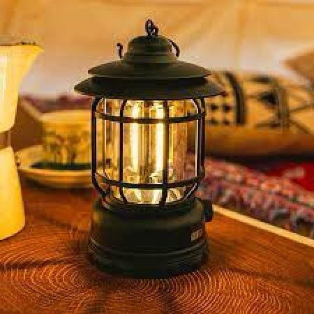 Rechargable Retro Campaing Lamp
