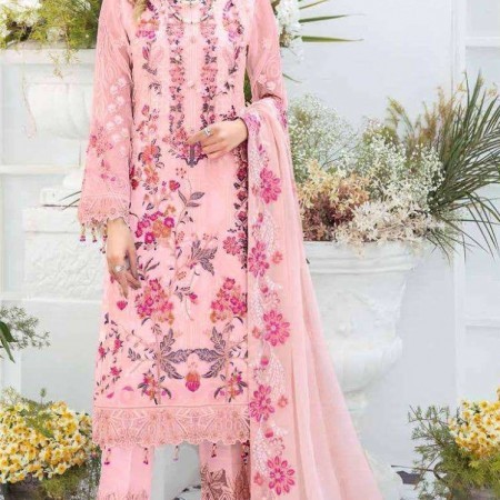 Exclusive Luxuary Georgette embroidery work Designer -salwar kamiz (HP13)